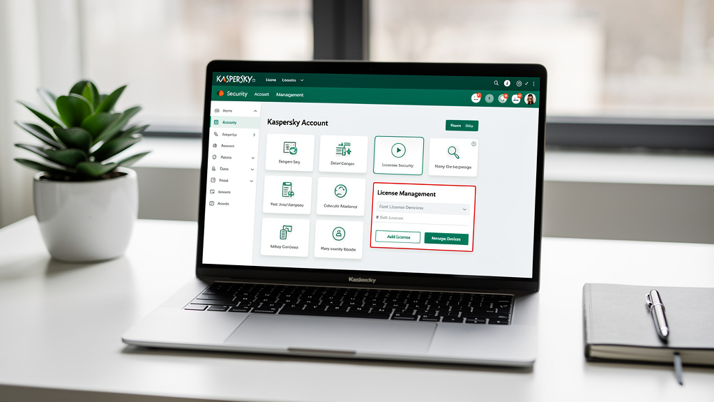 Gérer vos licences depuis kaspersky mon compte facilement